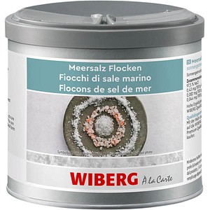 WIBERG  Meersalz Flocken sonnengetrocknet Salz, 350,0 g