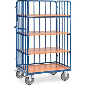 fetra Etagenwagen 8311-1 blau 63,0 x 116,9 x 180,0 cm