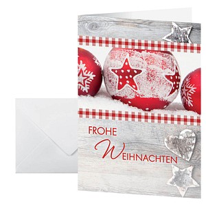 SIGEL Weihnachtskarten Winter Feeling DS053 DIN A6, 25 St.