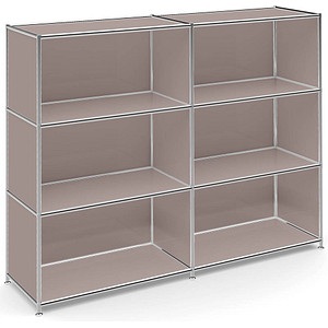 viasit Aktenregal System4 taupe 152,9 x 40,4 x 118,2 cm, 1 St.
