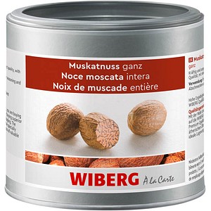 WIBERG  Muskatnüsse ganz Gewürz, 300,0 g