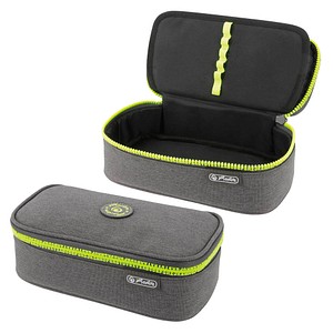 herlitz Schlampermäppchen beatBox ABC grün/gelb, 22,5 x 12,0 cm