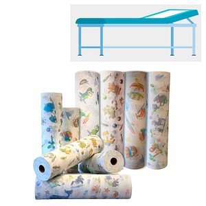 Meditrade® Ärztekrepp ROLLICEL®Kids 2-lagig weiß 50,0 cm x 46,0 m, 9 Rollen