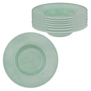 BAUSCHER Teller EDGE grün Ø 26,0 cm, 6 St.