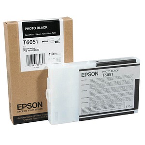 EPSON T6051  Foto schwarz Druckerpatrone