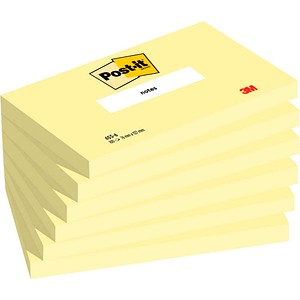 Post-it® Haftnotizen gelb, 6 Blöcke