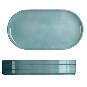 BAUSCHER Teller EDGE grün Ø 32,0 cm, 3 St.