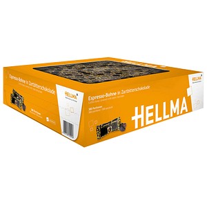 HELLMA Espresso-Bohne in Zartbitterschokolade Schokolade 380 St./418,0 g, 380 St.