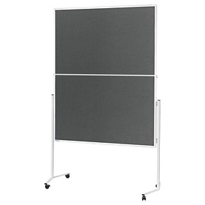 magnetoplan Moderationswand 120,0 x 150,0 cm dunkelgrau