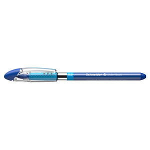 Schneider Kugelschreiber Slider Basic XB blau/transparent, Schreibfarbe: blau, 10 St.