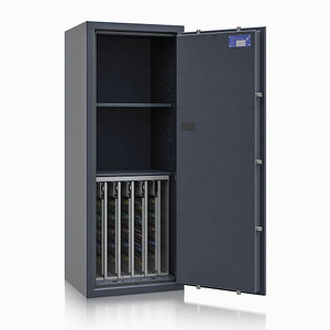 ISS safe4key Schlüsseltresor grau mit 440 Haken, Elektronikschloss, 50,0 x 42,0 x 130,0 cm, 1 St.