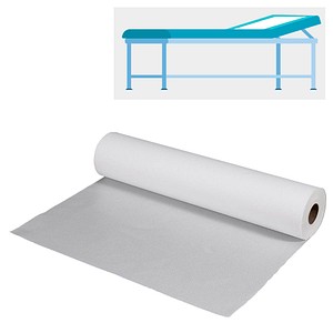 Meditrade® Ärztekrepp ROLLICEL® 1-lagig weiß 50,0 cm x 50,0 m, 6 Rollen