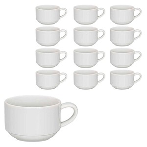 BAUSCHER Kaffeetassen SMART weiß 0,18 l, 12 St.