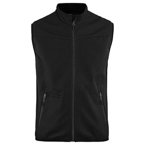 BLAKLÄDER® unisex Softshellweste 3850 schwarz, dunkelgrau Größe XL