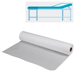Meditrade® Ärztekrepp ROLLICEL® 1-lagig weiß 55,0 cm x 50,0 m, 6 Rollen