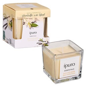 ipuro Duftkerze Soft Vanilla gelb Vanilla, 1 St.