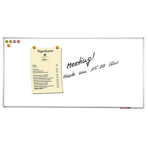 dots Whiteboard 200,0 x 100,0 cm weiß spezialbeschichteter Stahl
