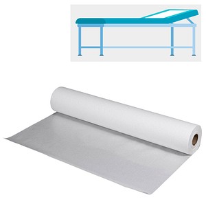 Meditrade® Ärztekrepp ROLLICEL® 1-lagig weiß 59,0 cm x 50,0 m, 6 Rollen