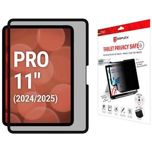 DISPLEX® Tablet Privacy Safe Display-Blickschutzglas für Apple iPad Pro 11“ (2024)
