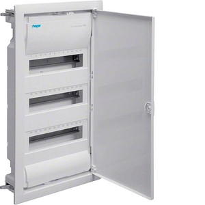 hager Sicherungskasten VU36NC, 36 Module, IP30 für Innenbereich, 1 St.