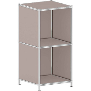 viasit Aktenregal System4 taupe 40,4 x 40,4 x 80,7 cm, 1 St.