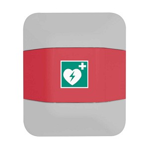 EICHNER Aufsatz-Wandschrank für Defibrillator ohne Füllung rot