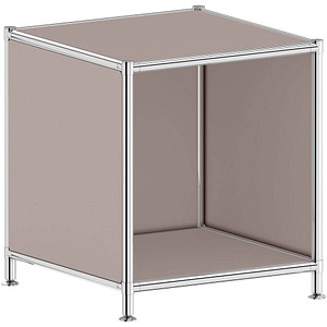viasit Aktenregal System4 taupe 40,4 x 40,4 x 43,2 cm, 1 St.