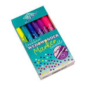 WEDO WONDER Textmarker farbsortiert, 6 St.