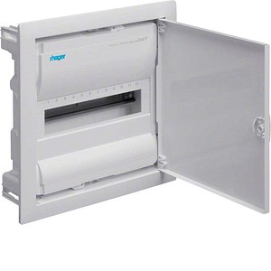 hager Sicherungskasten VH12NC, 12 Module, IP30 für Innenbereich, 1 St.