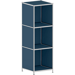 viasit Aktenregal System4 violettblau 40,4 x 40,4 x 118,2 cm, 1 St.