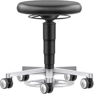 bimos Sitz- & Stehhocker Medical grau, schwarz Kunstleder, 1 St.