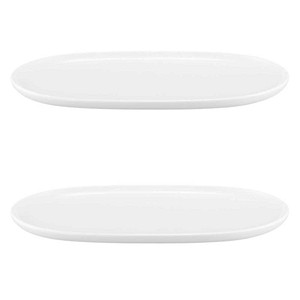 Seltmann Weiden Teller weiß 33,4 x 20,5 cm, 2 St.