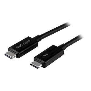 StarTech.com USB C Kabel TBLT3MM1M 1,0 m schwarz, 1 St.
