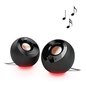 CREATIVE Pebble SE Lautsprecher schwarz