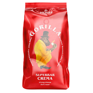 GORILLA Espresso Super Bar Crema Kaffeebohnen kräftig 1,0 kg