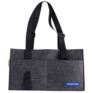 magnetoplan Laptoptasche Desk Sharing Bag Filz anthrazit 11126