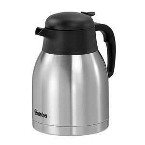 Bartscher Isolierkanne 1,4L-ST Edelstahl/schwarz 1,4 l, 1 St.