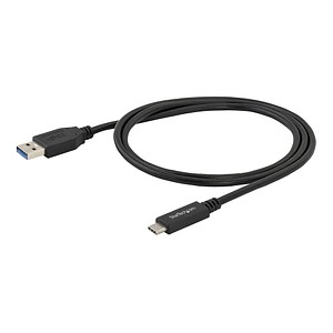 StarTech.com USB 3.0 C/USB 3.0 A Kabel USB315AC1M 1,0 m schwarz, 1 St.