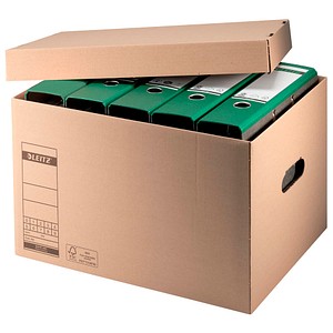 LEITZ Archivboxen 6081 braun 32,5 x 44,0 x 28,0 cm, 10 St.