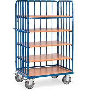fetra Etagenwagen 8351-1 blau 63,0 x 116,9 x 180,0 cm