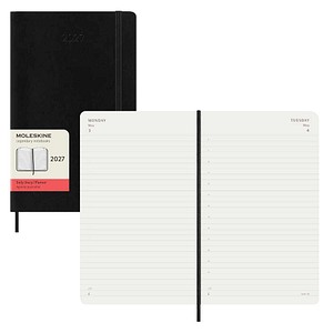 MOLESKINE Buchkalender 2027 schwarz, 1 St.