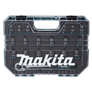 makita Steckschlüssel-Satz IMPACT BLACK 1/2" E-30069 19-tlg.