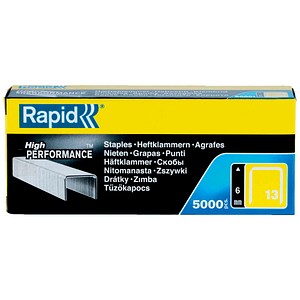 Rapid Tackerklammern 6 mm, 5.000 St.