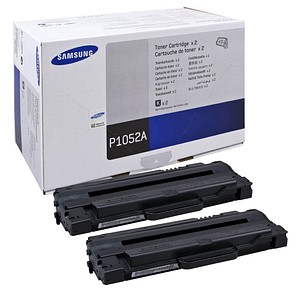 2 SAMSUNG MLT-P1052A (SV115A) schwarz Toner 2 SAMSUNG MLT-P1052A (SV115A) schwarz Toner
