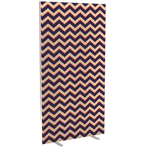 PAPERFLOW Trennwand easyScreen Vintage, 60949 bunt 94,0 x 173,4 cm, 1 St.