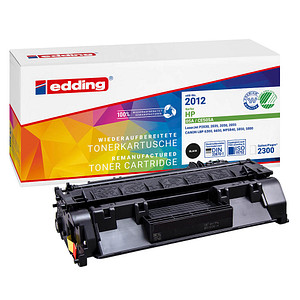 edding EDD-2012  schwarz Toner kompatibel zu HP 05A; Canon  719(CE505A;  3479B002AA)