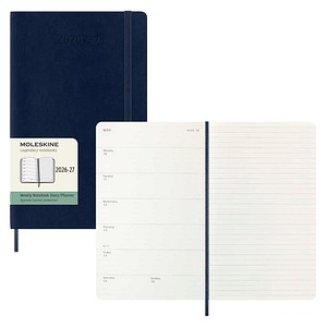 MOLESKINE Buchkalender 2026/2027 saphir, 1 St.