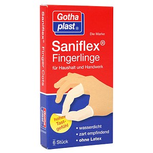 Gothaplast Fingerlinge Saniflex® weiß 6 St.