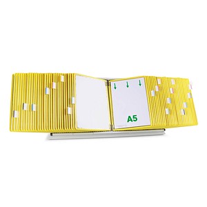 tarifold Sichttafelsystem 435604 DIN A5 gelb mit 60 St. Sichttafeln