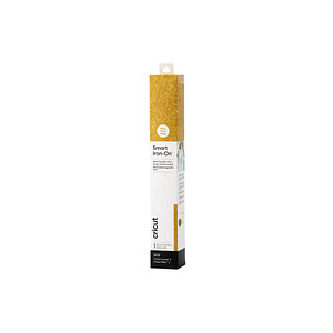 cricut™ Smart Iron-On Glitzer Aufbügelfolie gold Effekt-Folie 33,0 cm x 0,9 m,  1 Rolle
